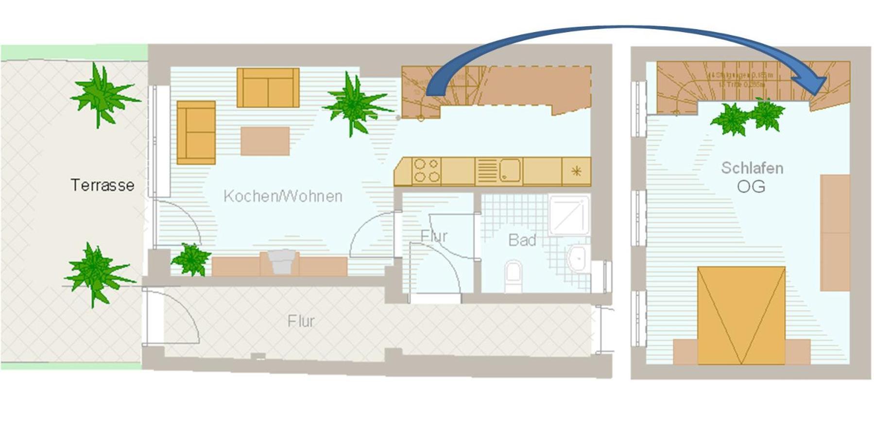 Ferienhaus Seekutter Mit Eigenem Seezugang Malchow  Pokój zdjęcie
